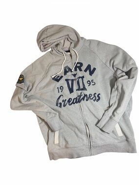 Under Armour Men's Project Rock "Earn Greatness" heavyweight full-zip hoodie XXL